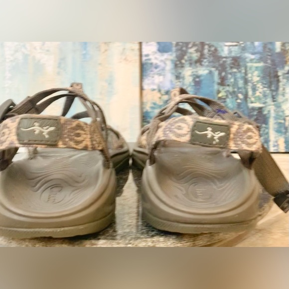 CHACO Z / Cloud pink gray sandals women’s shoes size 8 - Picture 11 of 14